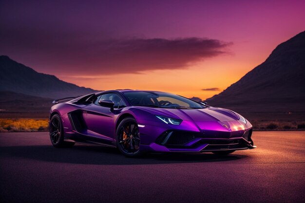 Lamborghini na estrada